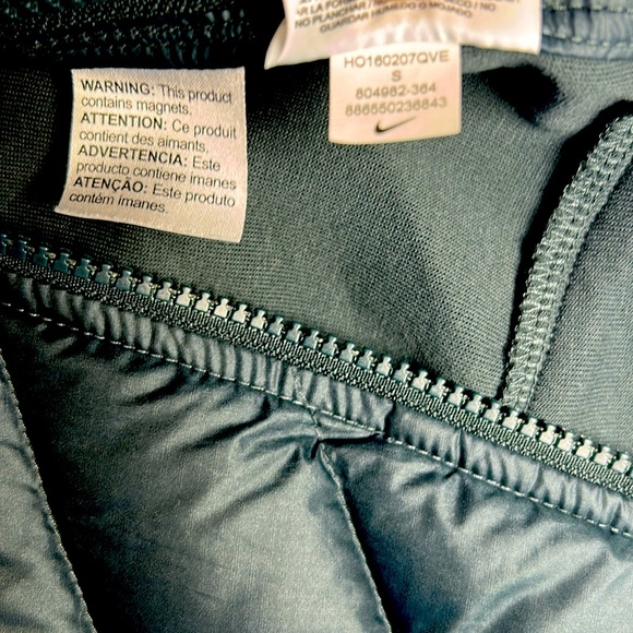 Nike Tech AeroLoft Down Bomber Puffer Jacket Evergreen Size Small - Picture 6 of 11